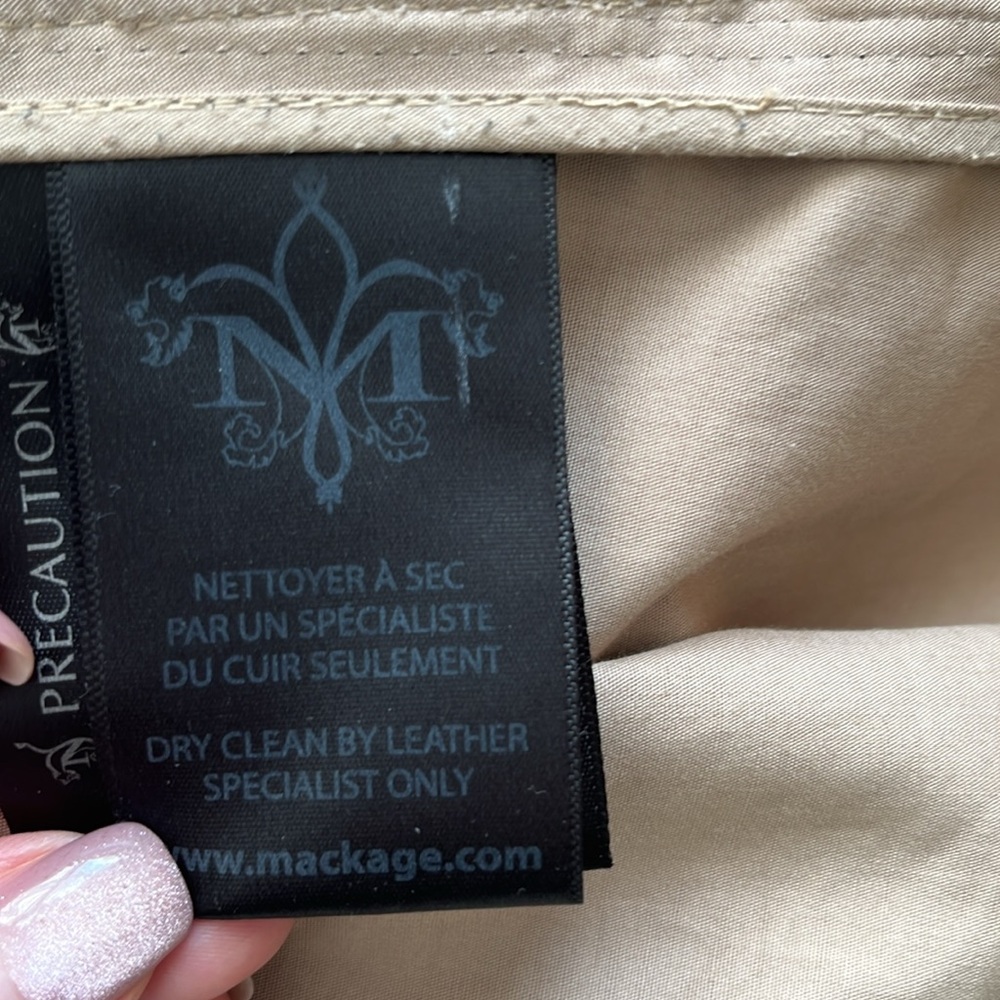 Mackage Trench Coat Medium - Picture 12 of 17
